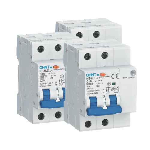 RCBO Chint NB4LE-AFD 2P B25 A type 30mA (R)